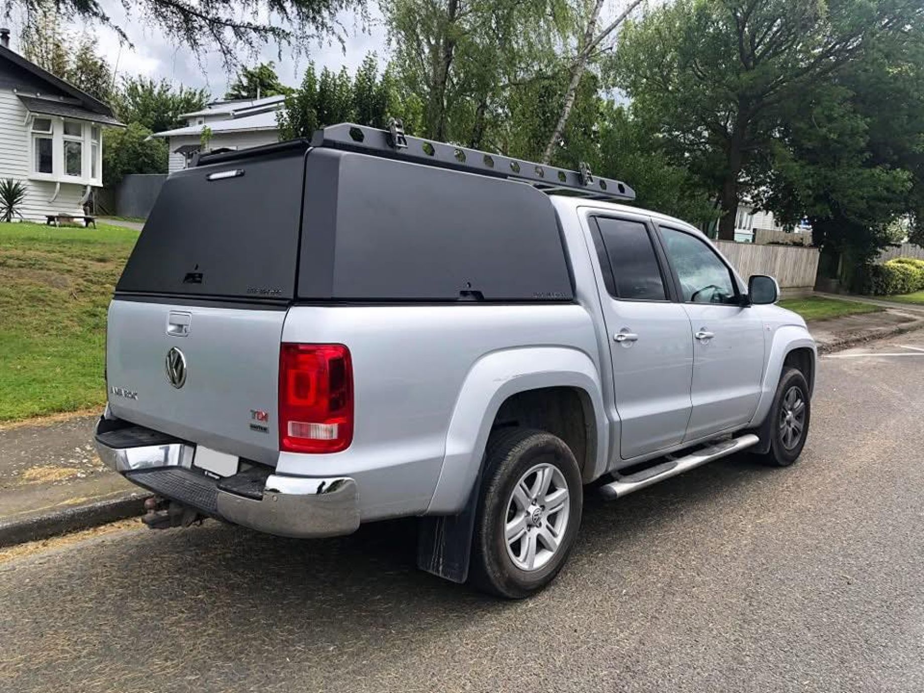 Custom ute canopy fitted by Auto Interiors Palmerston North