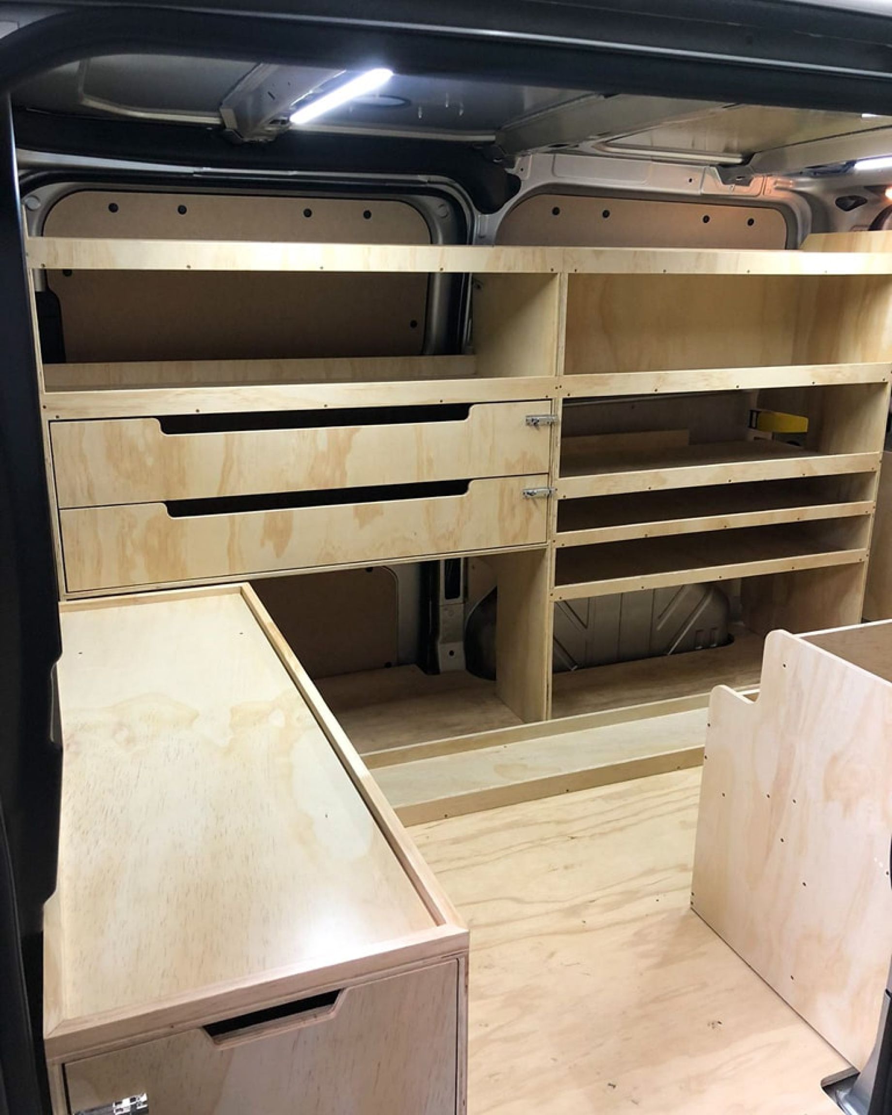 Custom vehicle and van fitouts by Auto Interiors Palmerston North